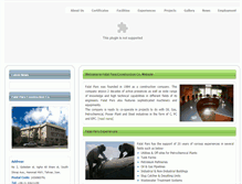 Tablet Screenshot of falatepars.com